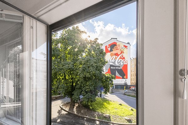 Kallio inspiroi, tilat auttavat keskittymään