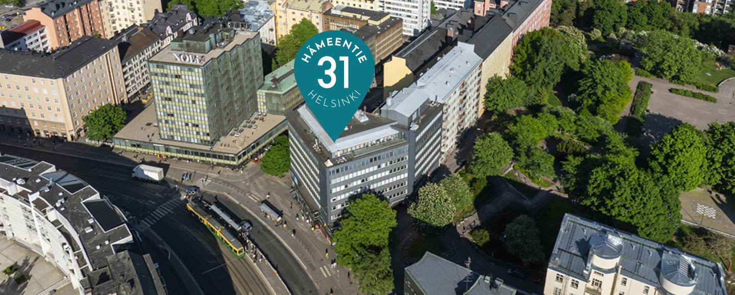 Hämeentie 31 ulkoa