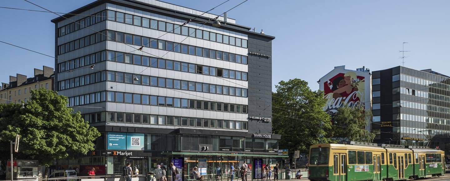Hämeentie 31 ulkoa